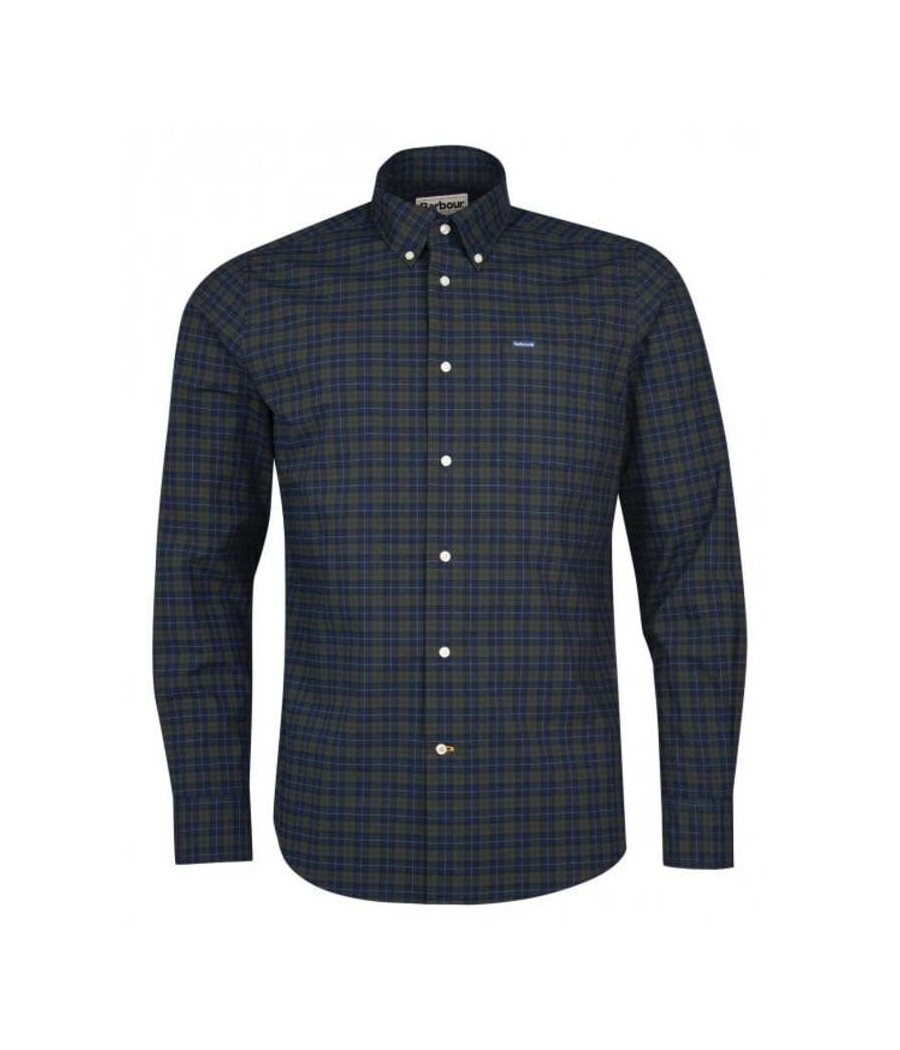 BARBOUR-CAMICIA QUADRI LOMOND