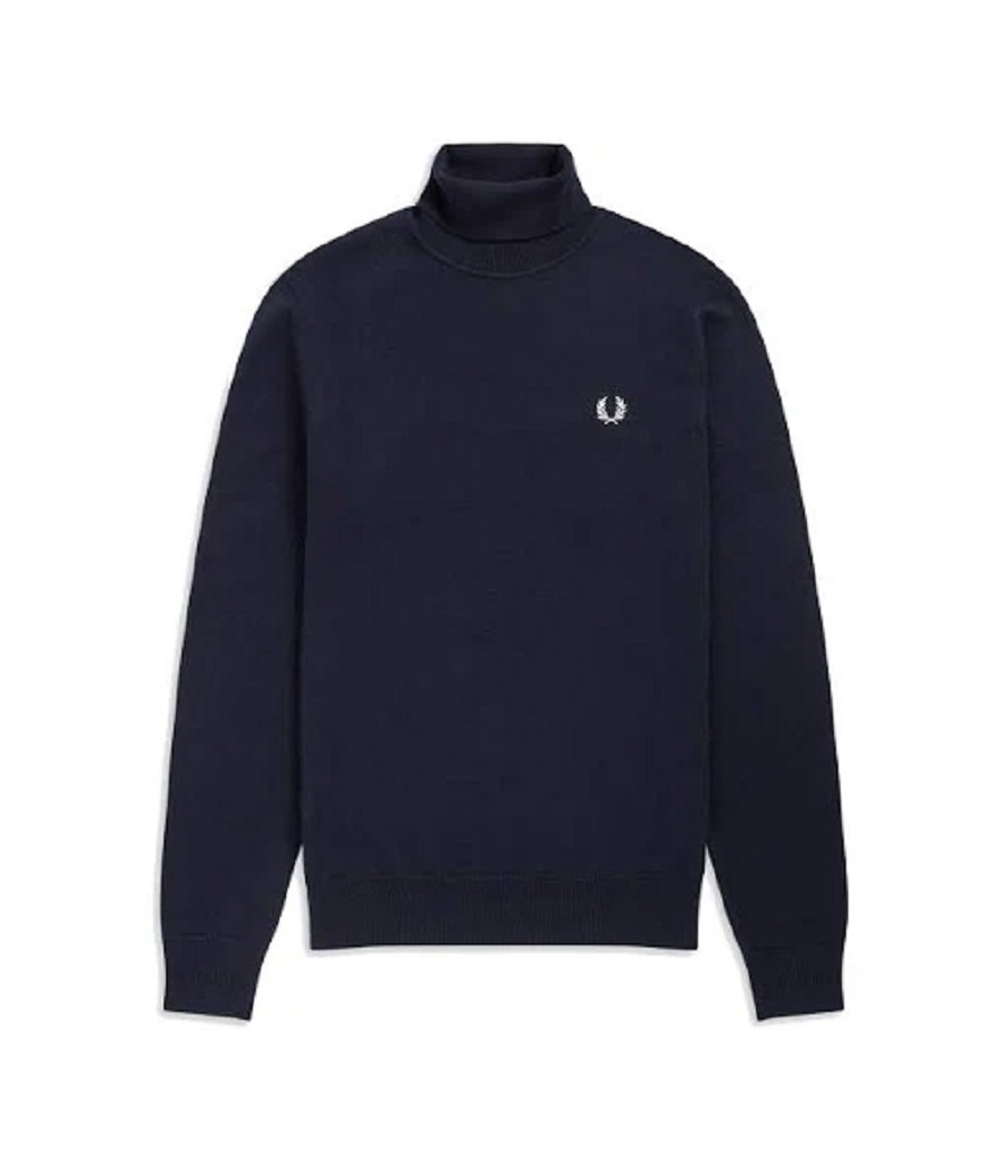 FRED PERRY - MAGLIA COLLO ALTO